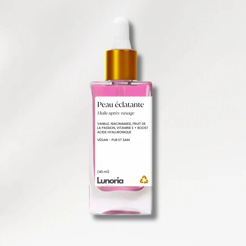 Lunoria - Huile Après-Rasage Naturelle & Apaisante (40 ml)