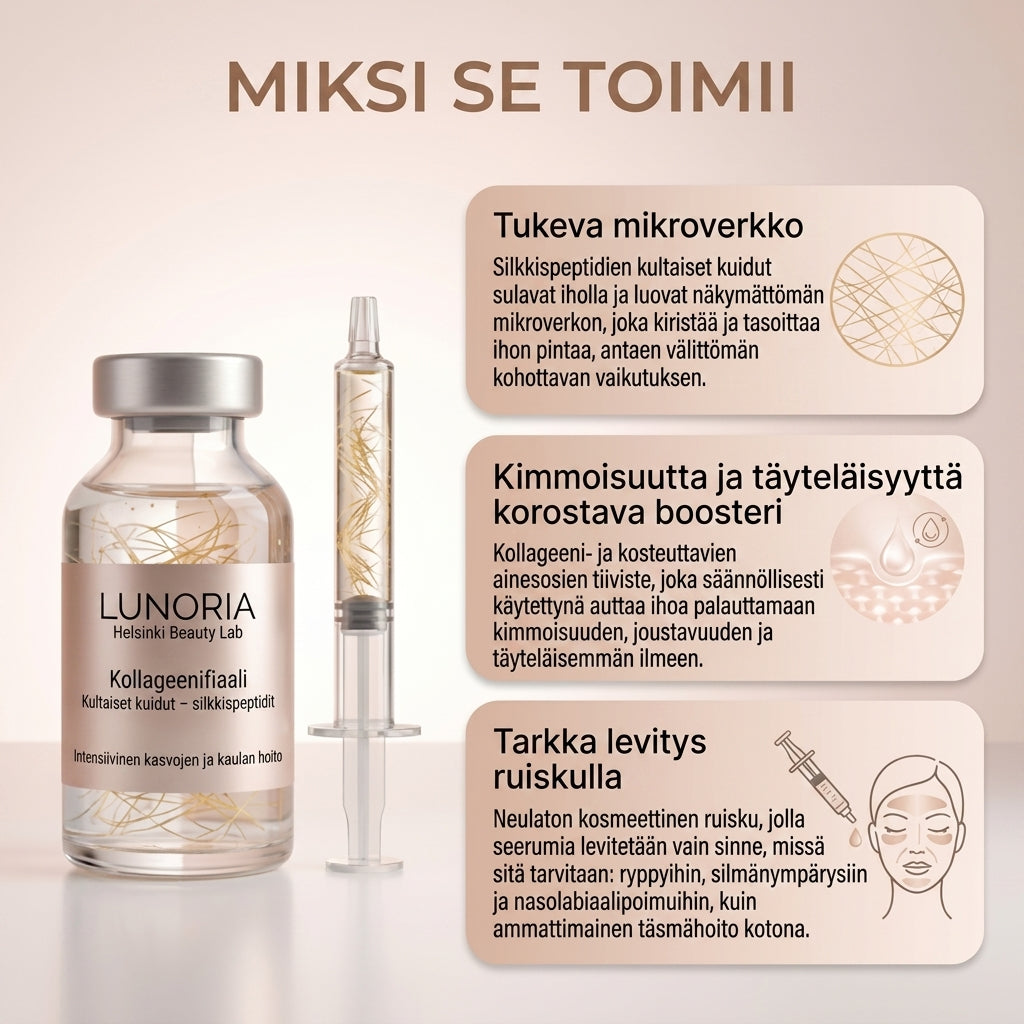 Lunoria – korealainen seerumi: kohottava vaikutus heti ensimmäisestä käyttökerrasta